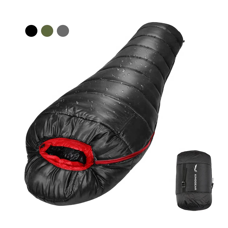 

Outdoor Camping Waterproof Sleeping Bags Goose Down Sleeping Bag for Kids Adult