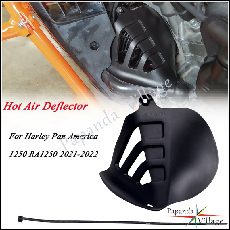 

For Harley Pan America 1250 Special RA1250S 2021-2022 Motorcycle Hot Air Deflector Heat Shield Radiator Fan Cover Exhaust System