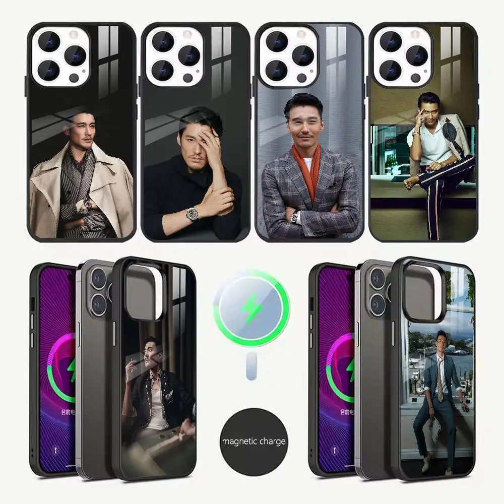 

Model and Singer Bing Hu Phone Case For iPhone17,16,15,14,13,12,11,Pro,Max,Plus,,SE4,Magnetic Charging Compatible