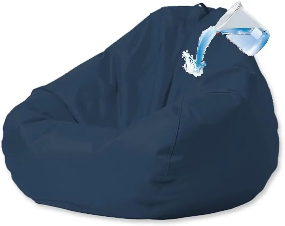

Водонепроницаемый чехол-мешок для наружного использования, без наполнителя в комплекте, темно-синий XL 90 см — идеально подходит для бассейна, пляжа и сада