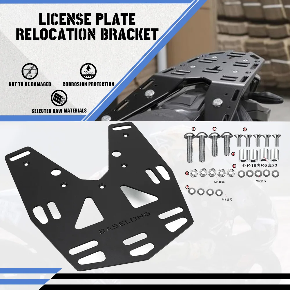 

New Motorcycle Rear Luggage Carrier Rack 690 ENDURO R Cargo Rack Storage Box Support For 690 ENDURO R / SMC R 2008-2017 2018