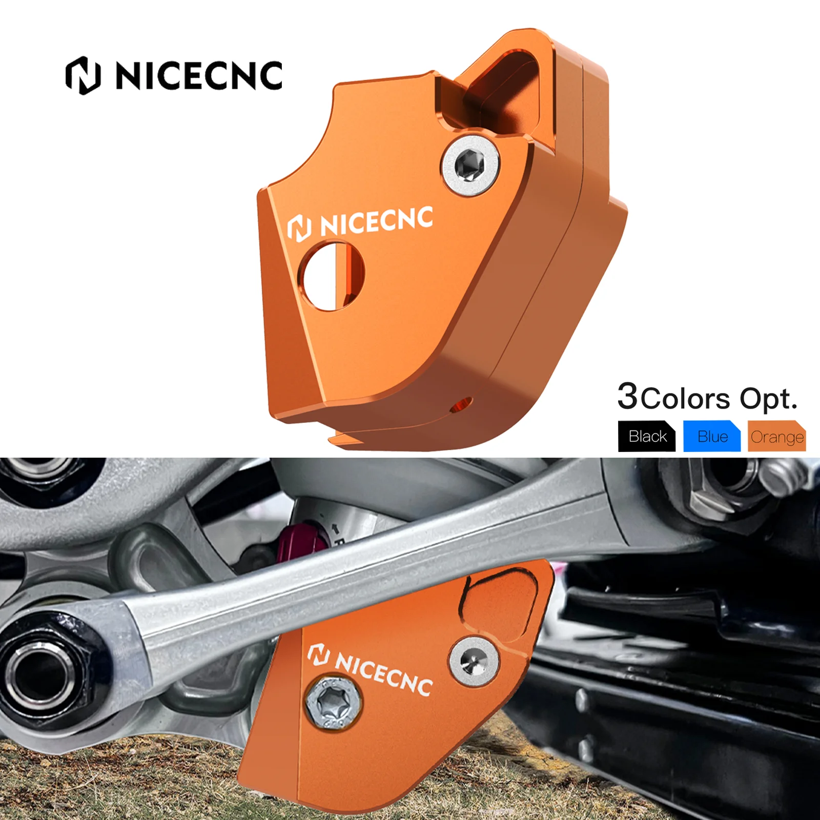 NiceCNC For KTM 2023-2025 2024 SX 350F SX 450F XC SX XC-F SX-F 125 200 250 300 350 400 450 500 Rear Shock Absorber Linkage Guard