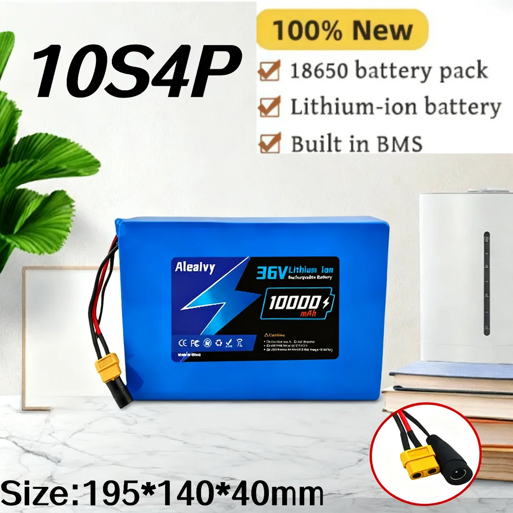 

NEW 10S4P 36V 10000mAh 18650 Lithium ion Battery Pack for auxiliary electric commuting, Electric Commuting Scooter battery pack