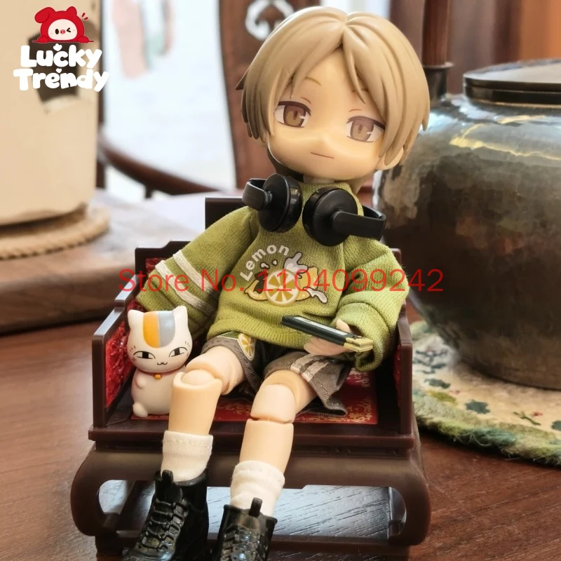 Natsume Yuujinchou Ob11 Doll Bjd 12 Scale Full Set Anime Movable Figure With Replaceable Face Decor Anime Fans Gift Collect Toys