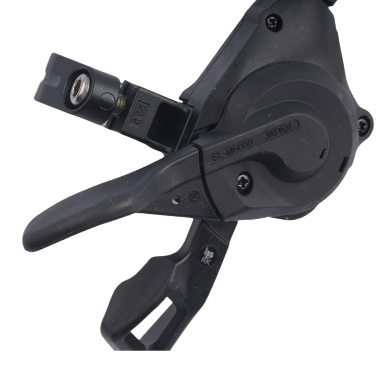 Shimano Deore M6000 Schalthebel rechte Seite 10Gang schwarz mit/ohne Fenster I-Spec II rechte Seite SL M6000 für Mountainbike – Detail 16