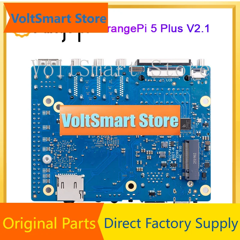 VoltSOrange Pi 5 Plus 4GB RAM V2.1 Version RK3588 PCIE Module External SSD Orange Pi5 Plus Single Board Computer