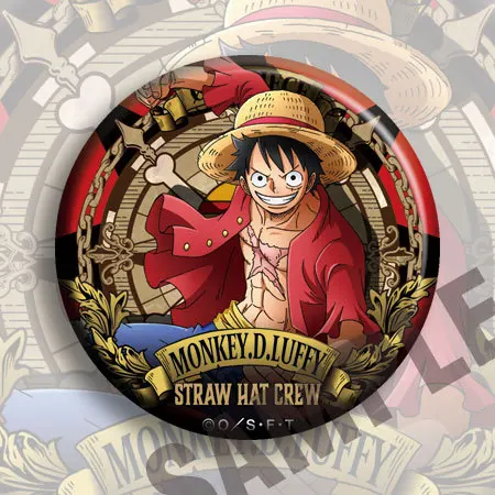 ONEPIECE Anime Badge Pin Luffy Character Brooch Cosplay Accessory