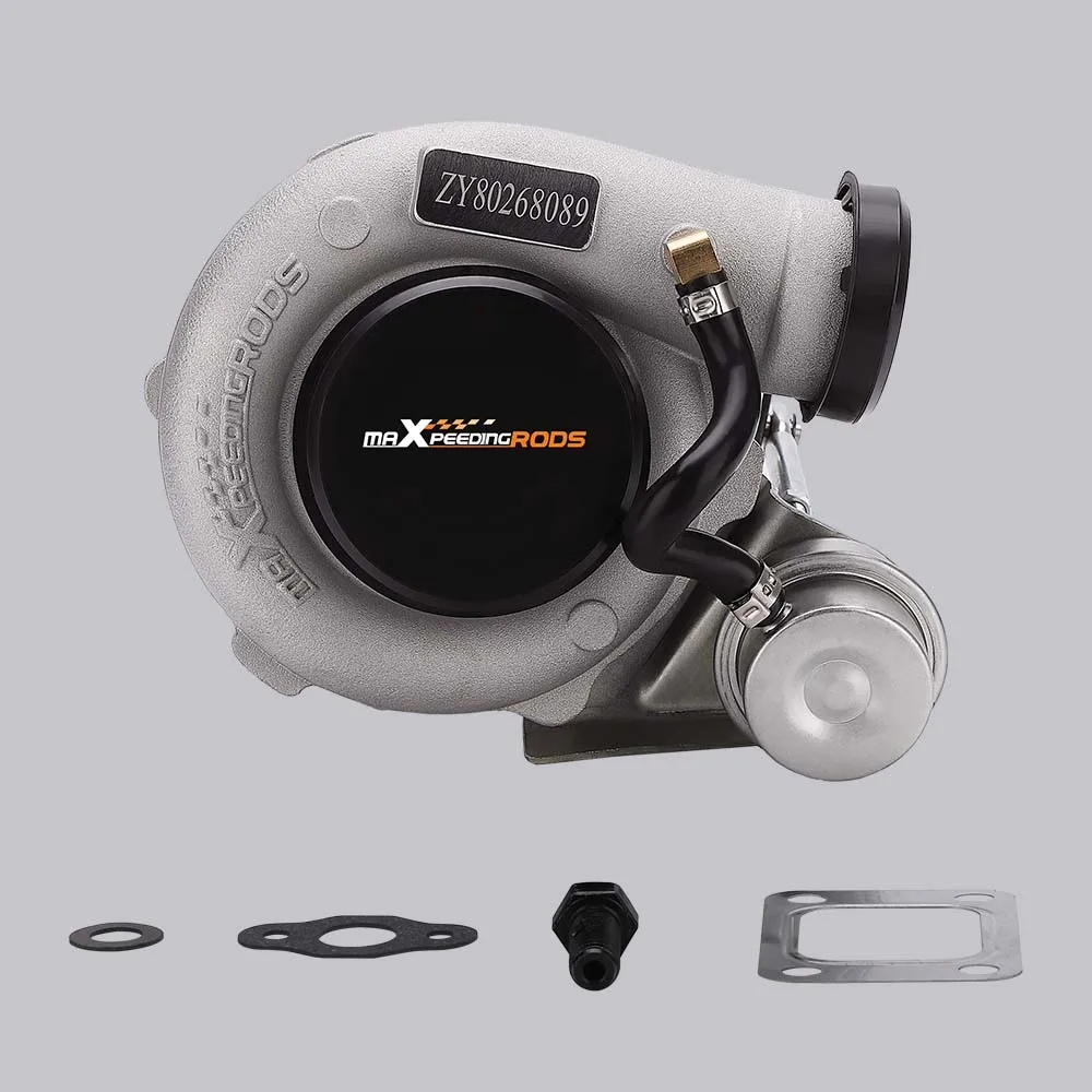 MaXpeedingrods Upgraded GT28 GT2871 GTX2871 Turbo charger Compressor A/R 0.6 T25 4-bolt Flange