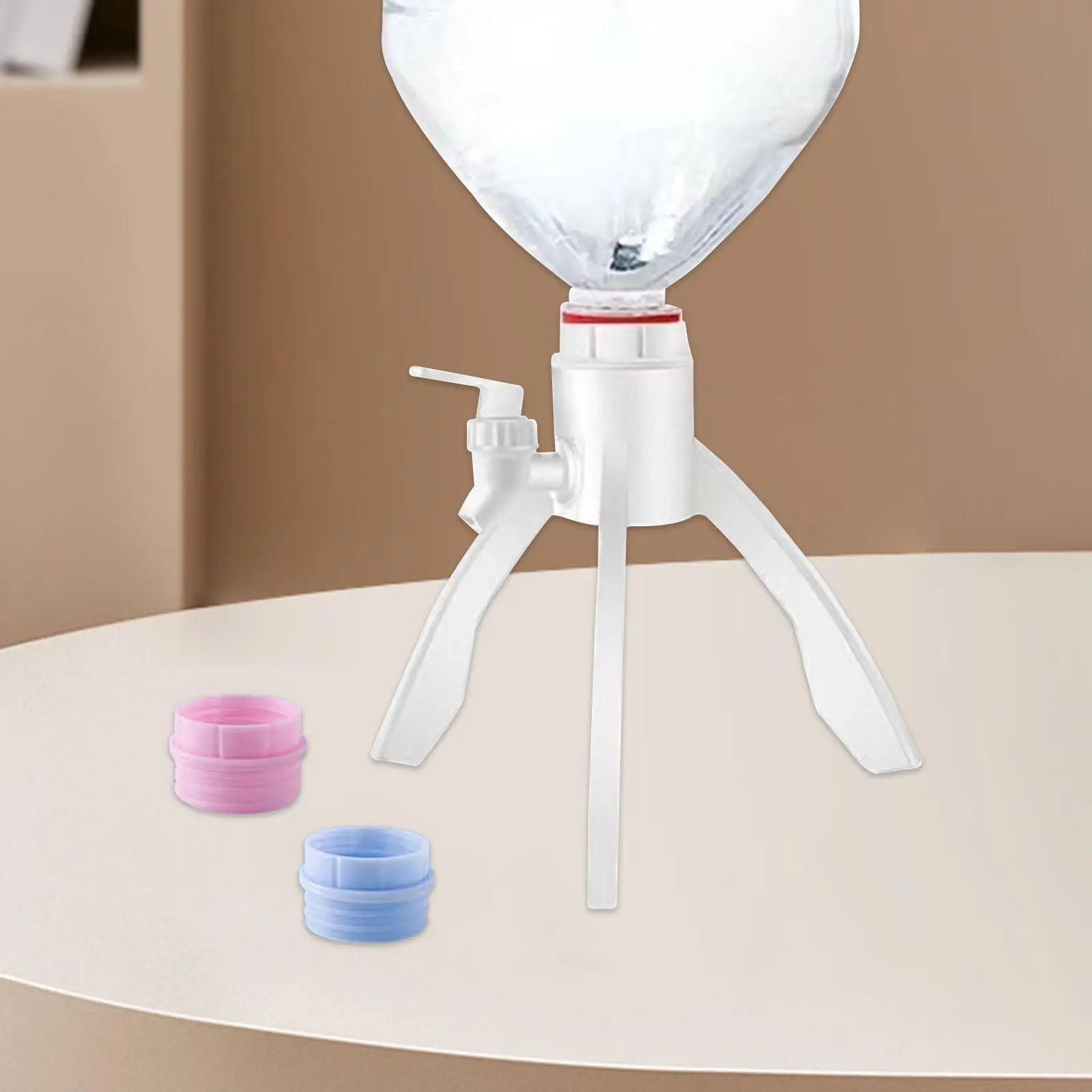 Bottled Water Bracket Water Dispenser Stand Multifunction Drink Dispenser with Faucet for Bedroom Office Desktop Outside Picnic