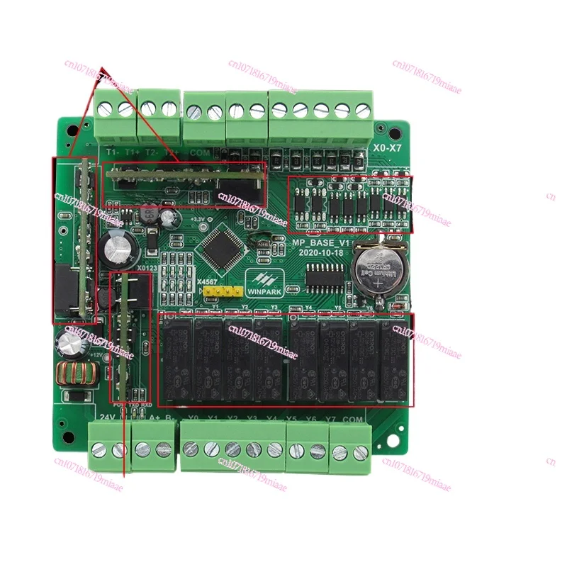 

8/12/16 Relay Controller Remote I/O Module Temperature Analog Programmable Small Simple PLC Board