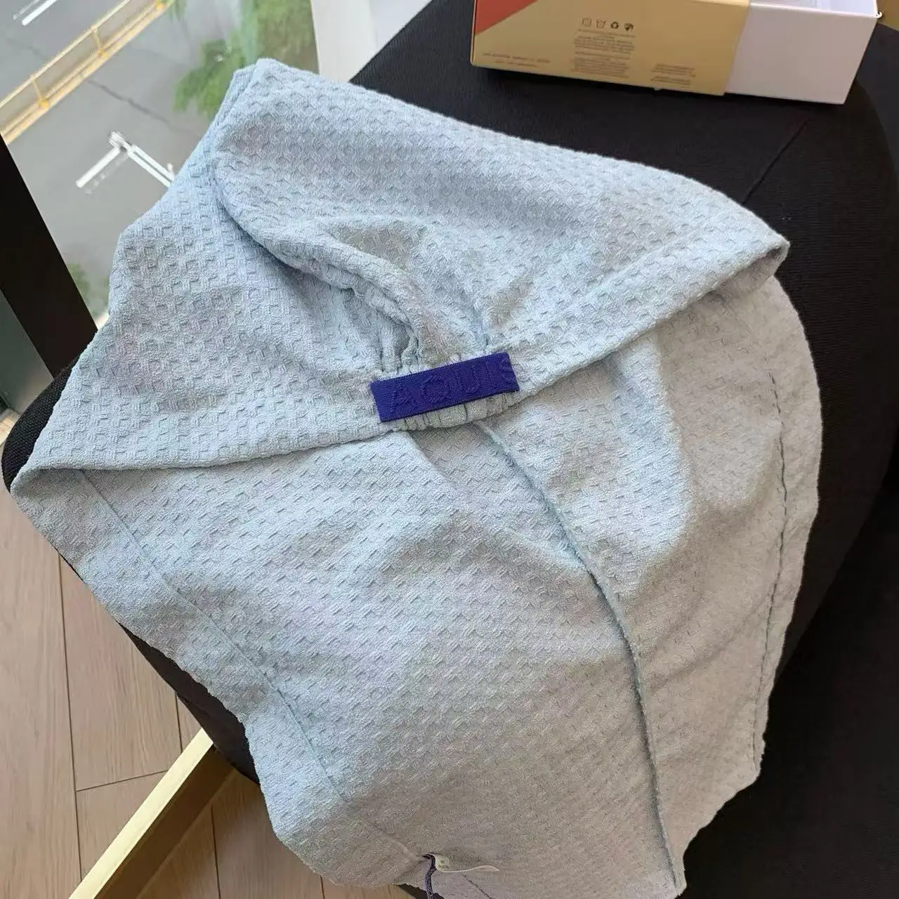 New 4th-Generation AQ Hair-Drying Turban: U.S. Technology Super-Absorbent, Quick-Drying Towel for Long Hair
