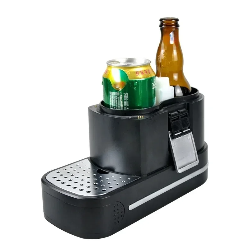 【From China】Tabletop Bar Accessories Football Game Portable Canned Draft Beer Foamer Bubbler Maker Tap Ultrasonic Beer Dispenser