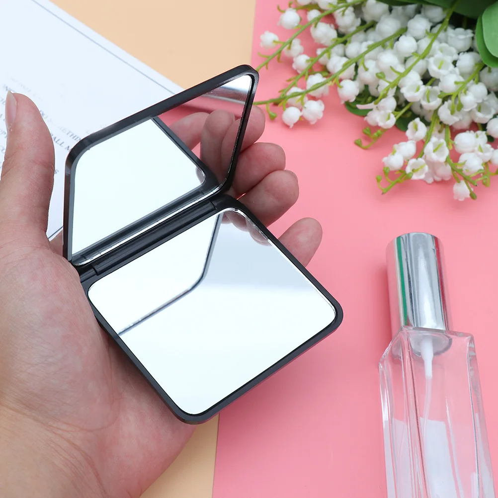 

3Pcs Folding Small Cosmetics Mirror Portable Dual-Sided Makeup Mirror Compact Handheld Beauty Tool Girl Makeup Tool