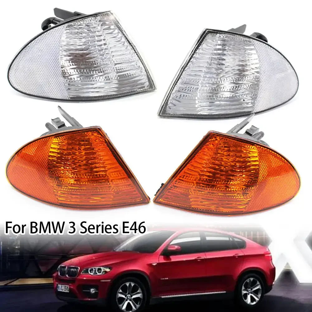 مصباح انعطاف زاوية السيارة ، مصباح إشارة السيارة ، علامة ، بي ام دبليو 3 سلسلة ، E46 ، 98-01 ، 320i ، أجرة ، 1 #4