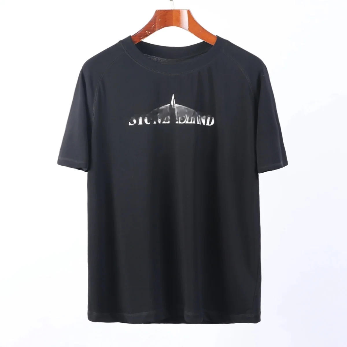 

Летняя молодежная футболка 25SS 5306 Stand Fit с коротким рукавом, круглым вырезом, однотонная, повседневная, износостойкая, нелиняющая, в культурном стиле