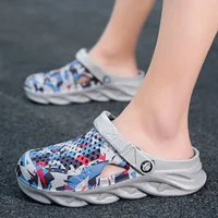 Flat Sandals Men Shoes EVA Slippers Garden Platform Sandals Man Summer Sandals New Male Sneakers Outdoor Flip Flops Home Clogs 5