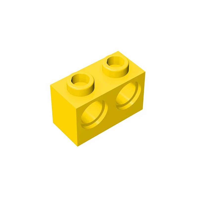 50 Stück 32000 Bausteine 1 x 2 mit Loch, Baustein-Sammlungen, modulare GBC-Spielzeuge für technische MOC-Sets, Bausteine – Detail 7