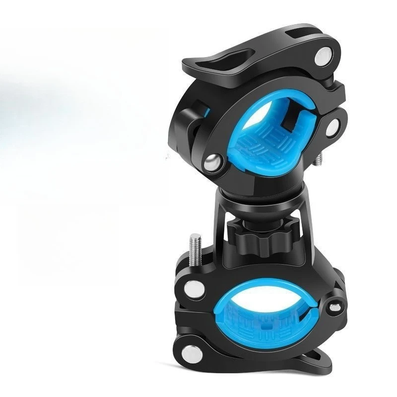 For Bicycle Lamp Holder LED Flashlight Stand Bike Light Bracket Multifunctional Rotatable Cycling  Accessories 360 Degree