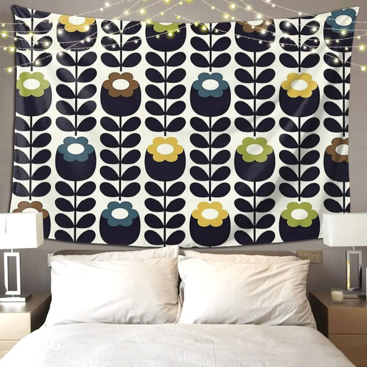 

ORLA KIELY Tapestry Art Wall Hanging Aesthetic Home Decor Tapestries for Living Room Bedroom Dorm Room