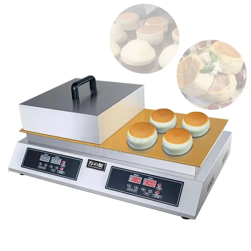 Double Head Souffle Pancake Machine High Quality Snack Bar Equipment