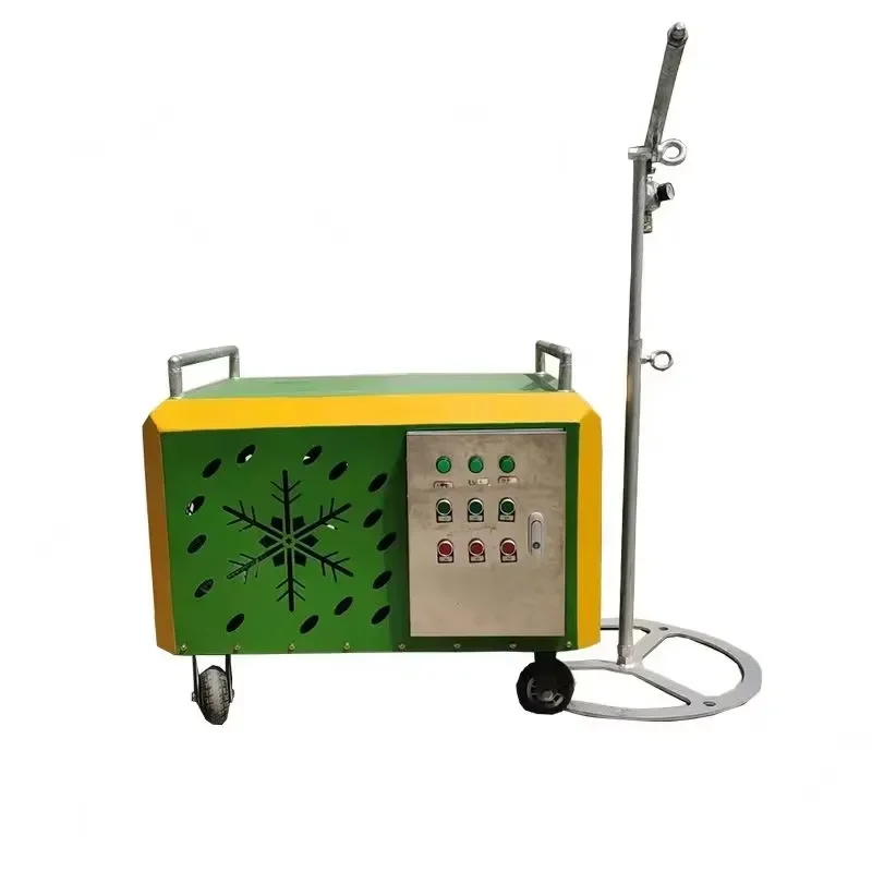 Small Snowmaking Machine for Indoor and Outdoor Snow Play Areas 220V Commercial Use Artificial Snow Sprayer