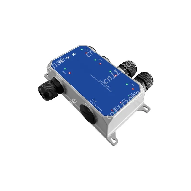 IP67 5-port outdoor Gigabit passive switch POE extender 48-57V