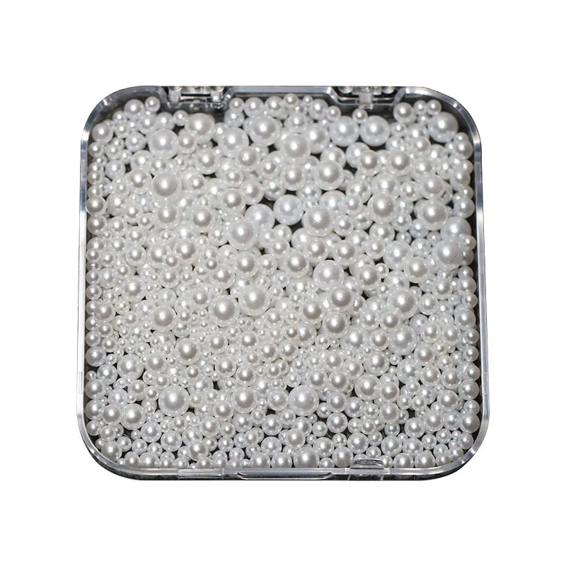 Perles colorées pour ongles, mélange de tailles, environ 18 g/boîte, bijoux 3D en forme de poire, pointes de manucure, décoration