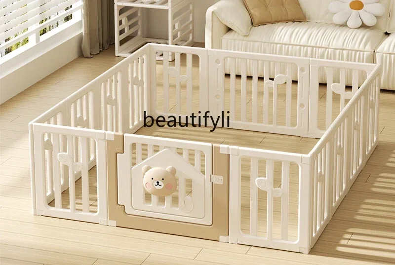 Baby Fence Children's Play House Crawling Mat Ground Indoor Living Room Fence Baby