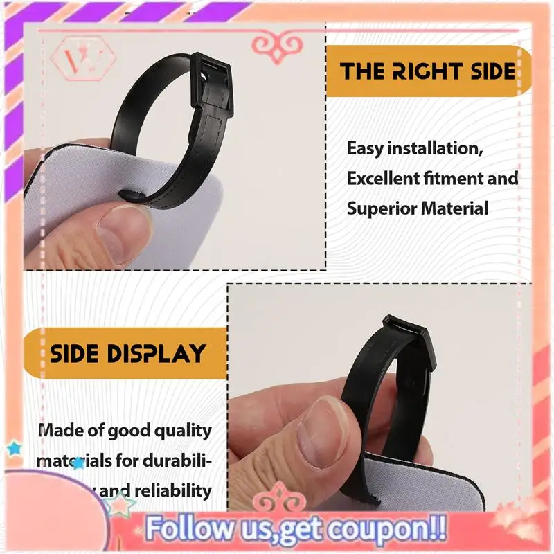 AT84-10PCS Sublimation Blank Luggage Tags White Blank Travel Bag Baggage Tags With Strap Double Sided Suitcase Label Tag