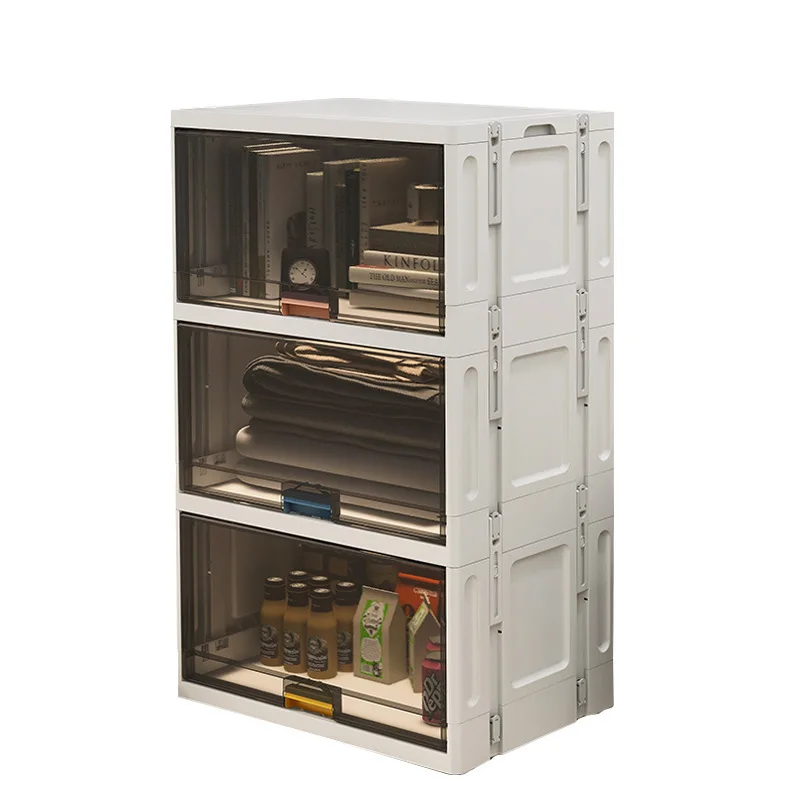 

Folding, storage cabinet, plastic, minimalist, clothes, toys, bags, living room