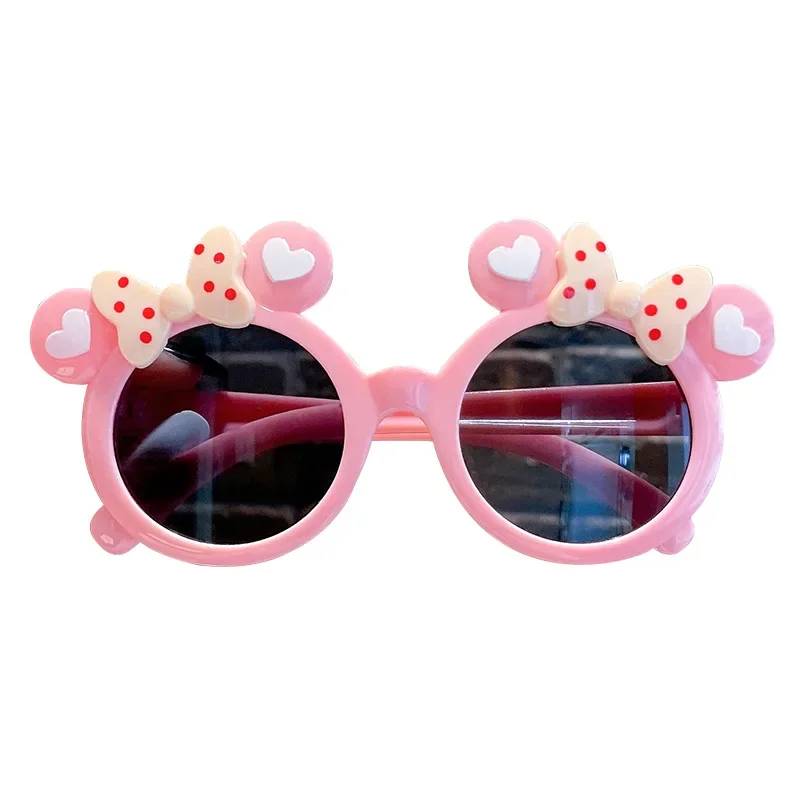 Children Cute Cartoon Sunglasses Boy Girl Outdoor Sun Protection Summer Shades Baby Photography Glasses Eyewear UV400