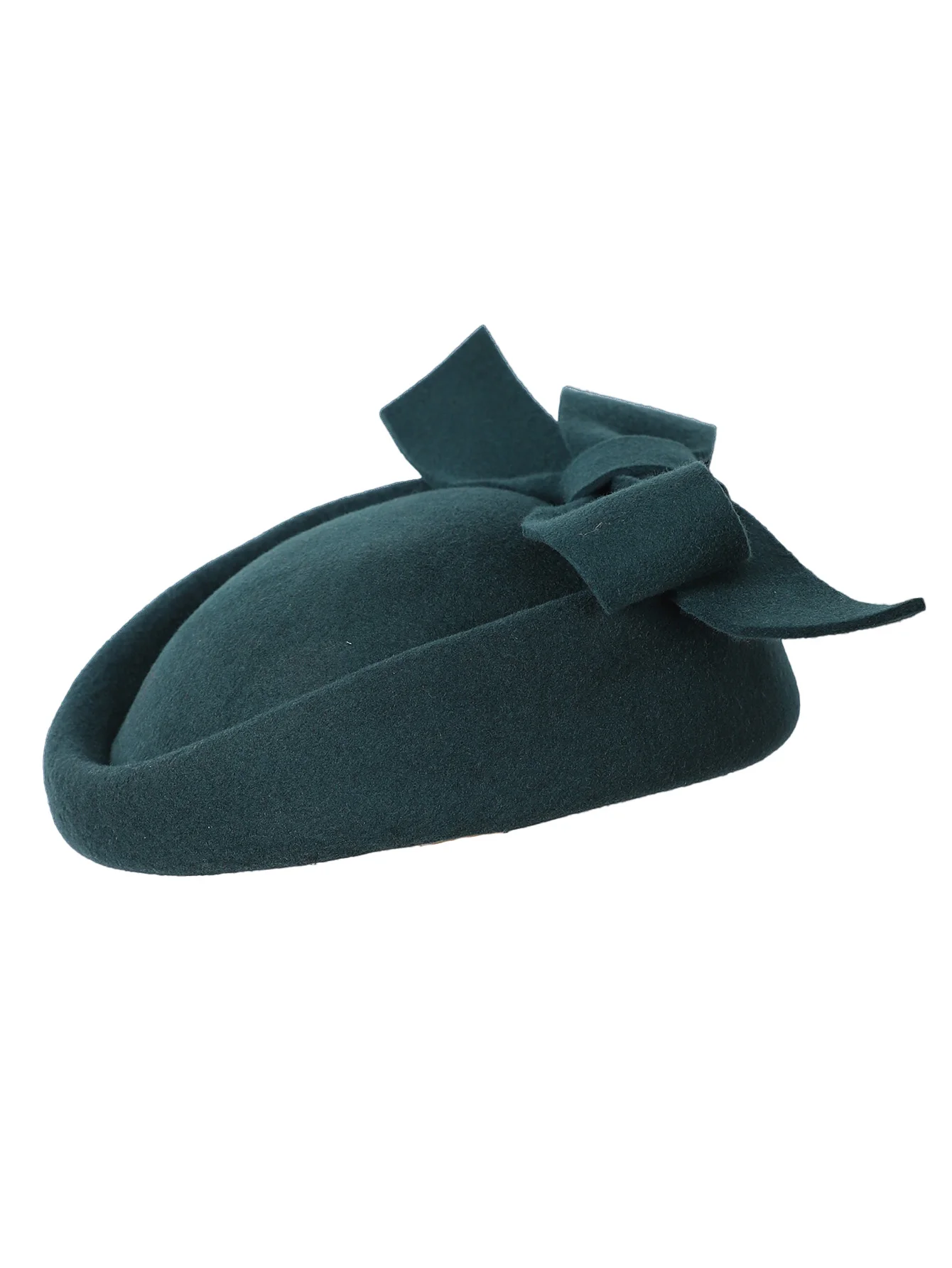 FS donne chiesa Fascinators cappelli nero Vintage lana matrimonio Pillbox Tea Party Hat Fedora feltro Fedora rosso per le signore Derby Hat