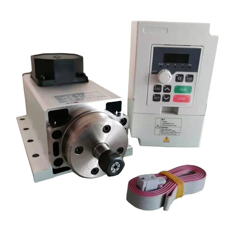 1.5,1.8,2.2KW three-phase asynchronous cutting and sawing air-cooled machine tool spindle high-speed motor