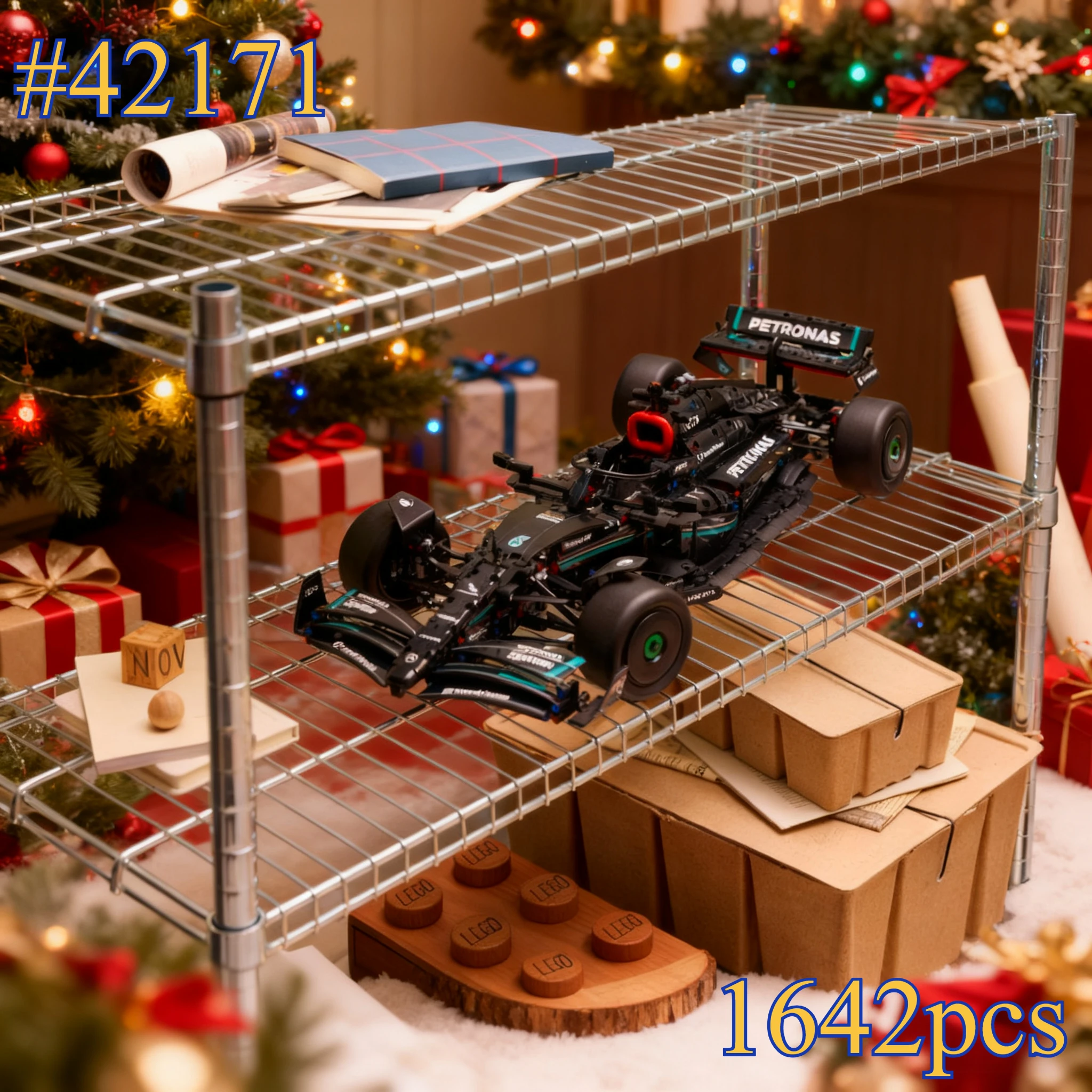 레이싱카 모델 슈퍼카 42171 블록 세트 레고 호환 가능 크리스마스 선물용 1642개