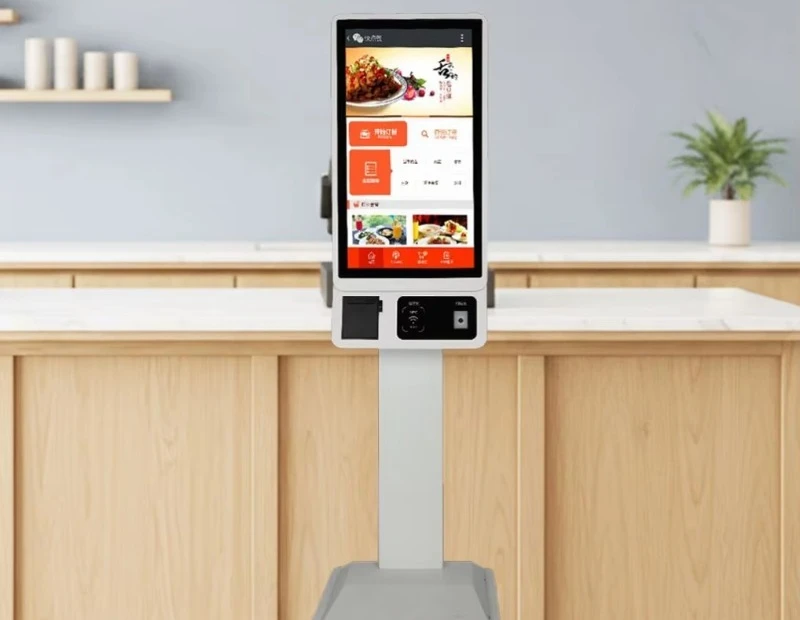 Qr Code Bluetooth 3.0 Wi-Fi Connectivity Terminal Queue Ticket Machine Multi-Platform Self Service Kiosk