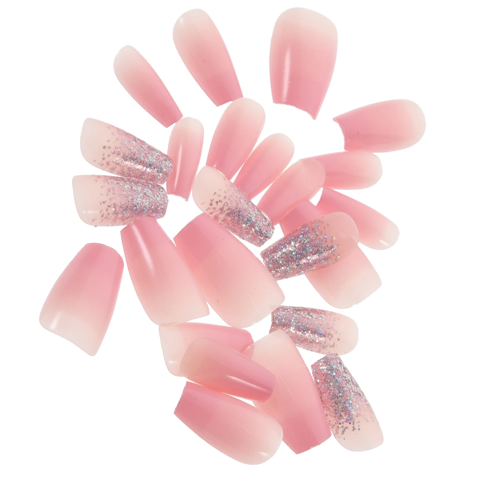 Kit de faux ongles à pression pour femmes, 24 pièces, pour bricolage, Nail Art, léger, confortable, pour Festival de vacances