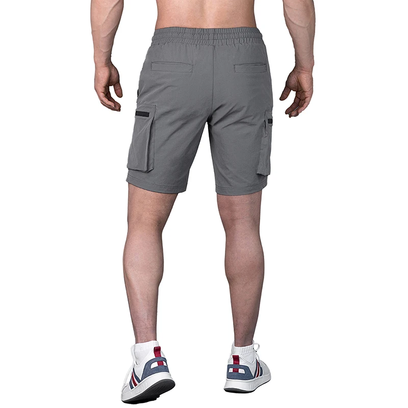 Men\'s Drawstring Athletic Shorts Summer Lightweight Board Trunk Beach Shorts Stretch Casual Running Workout Shorts US/ EU Size