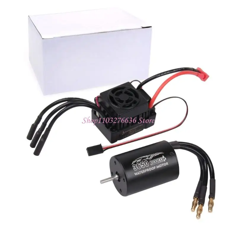 R6FD Professional 2300KV Brushless Motor 60A ESC Bundle for Racings Enthusiasts