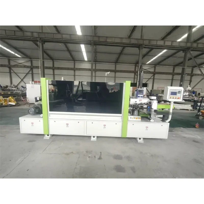 6 Function Edge Banding Machine PVC MDF Automatic Edge Banding Machine with Pre Milling Grooving Edge Bander Machinery