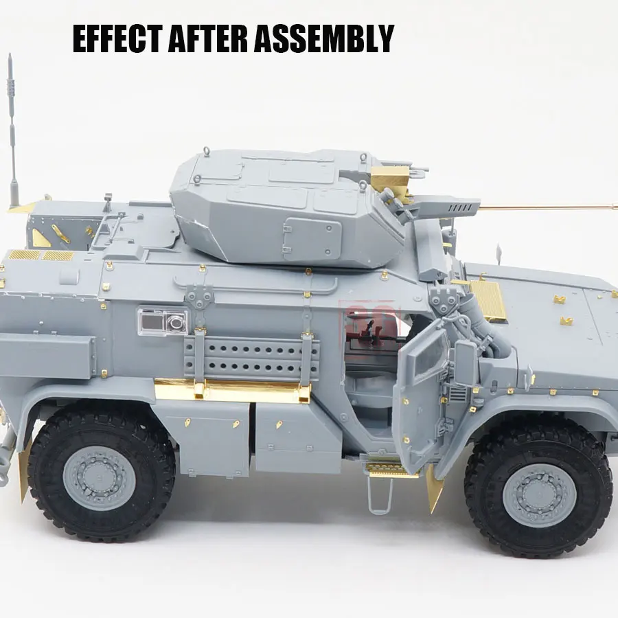 RPG Assembled Tank Model Kit 35002 Typhoon VDV K4386 Mine Armored Car 30mm cannon system1/35