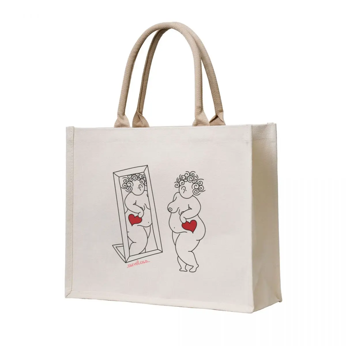 

LOVE Tote Bag reusable shopping bag hand bags Big bag Women's
