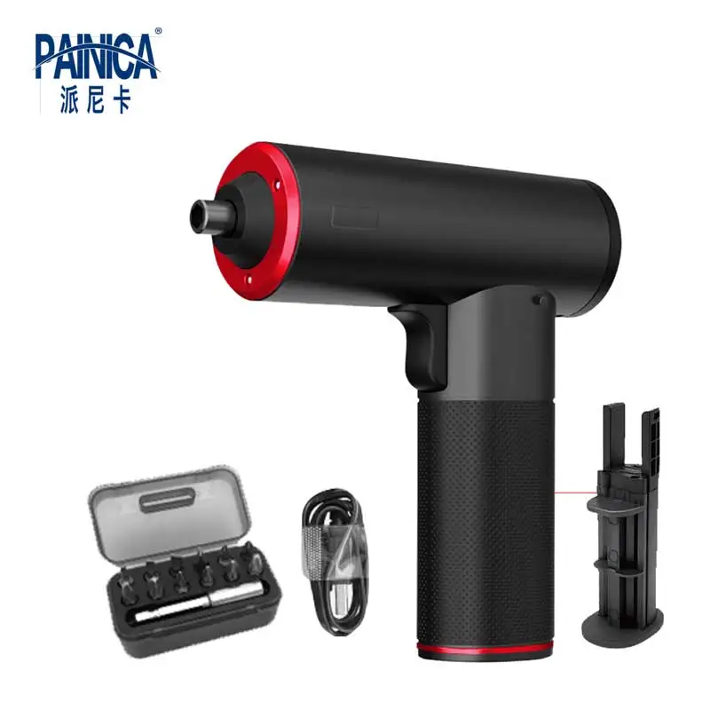 

Набор литий-ионных аккумуляторных электрических отверток 4 В — компактный бытовой инструмент с ручным/автоматическим режимом и битами для отверток