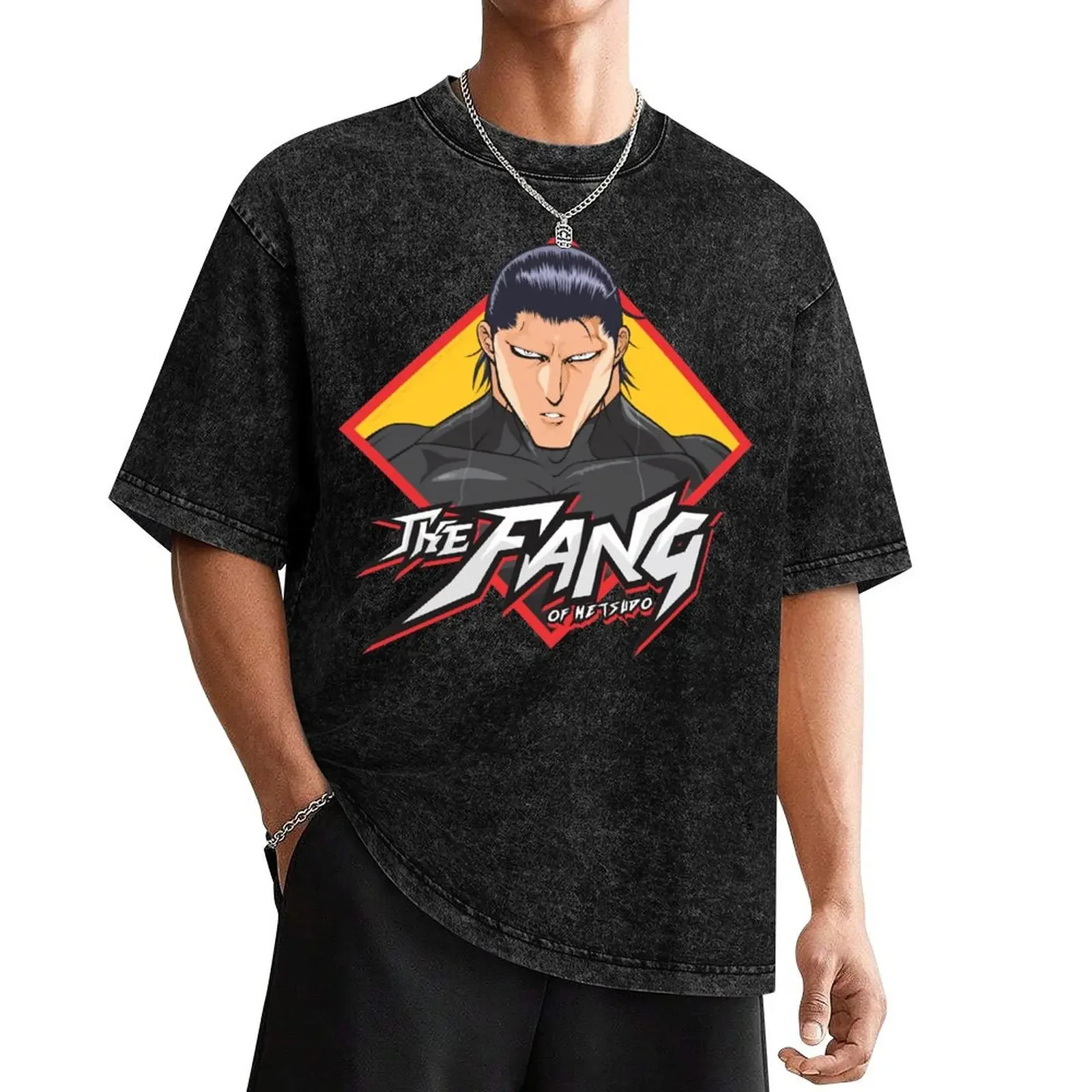 

The Fang of Metsudo T-Shirt plus sizes korean fashion Short sleeve tee anime tshirt workout shirts for men