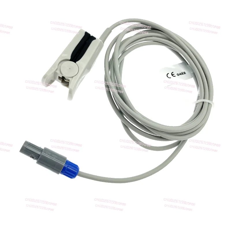 

Совместим с аксессуарами для монитора ЭКГ M-9000, 6-контактный однопульсный датчик оксиметра, импульсный палец