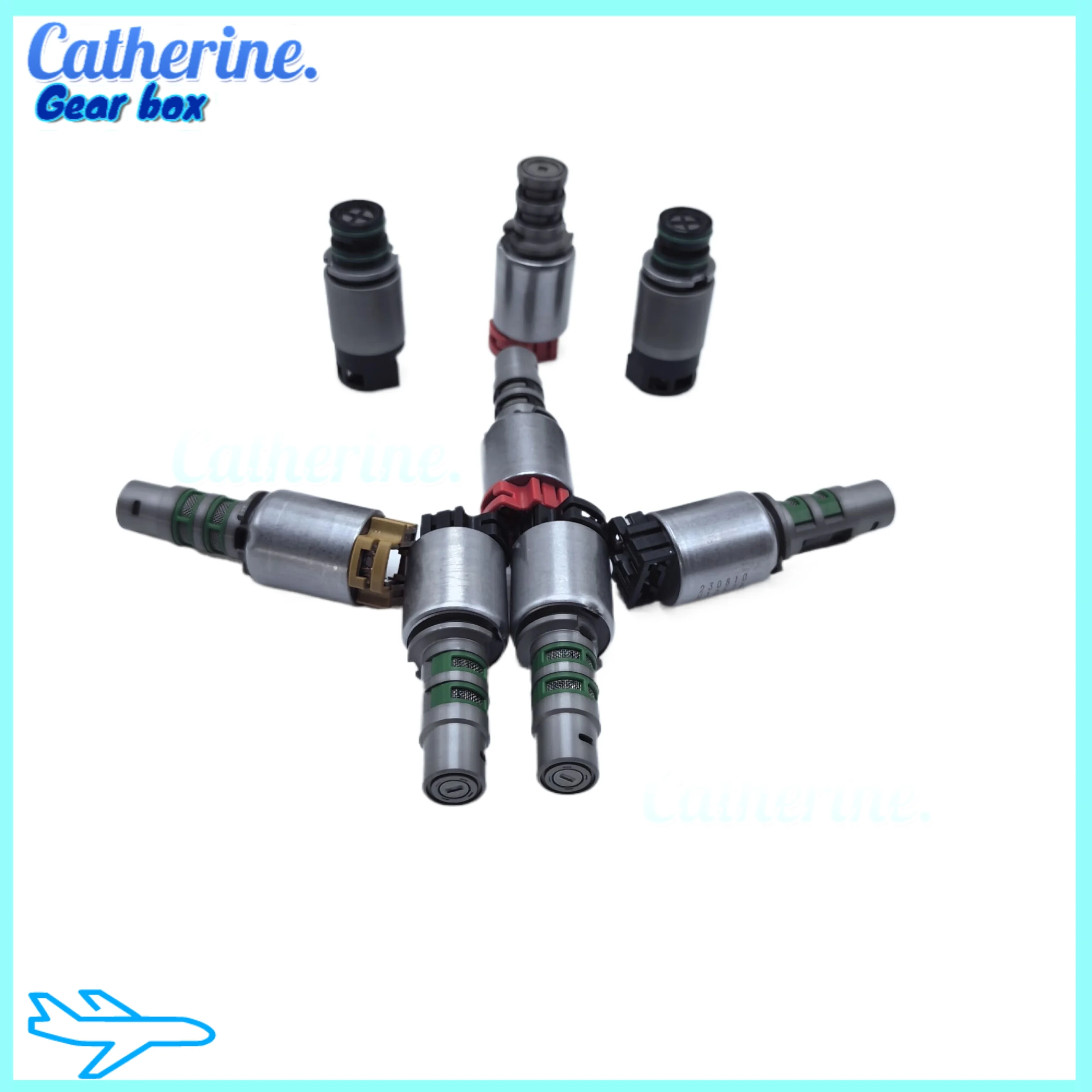 

8-piece High-quality A6MF1 6-speed Automatic Transmission Solenoid Valve Kit suitable for Hyundai, Kia, Chevrolet