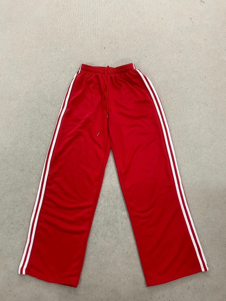 2000er Jahre American Pocket Retro INS Hose Gestreifte High Street Sporthose Kordelzug Taille Hip Hop Dopamin Mode Lose Hosen