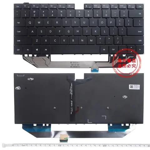 Nouveau US Clavier Noir pour Huawei MACH-W19 MACH-W29BL W29 W09 MACH-W19L MACH-W19B WX9 MatePleX Pro Clavier Rétro-Éclairage