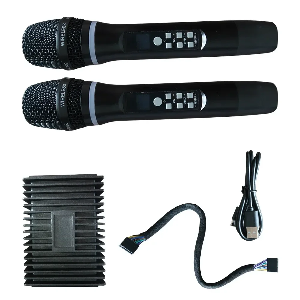 Car Android large screen central control navigation DSP power amplifier box Karaoke sound processor Karaoke HI-FI sound quality