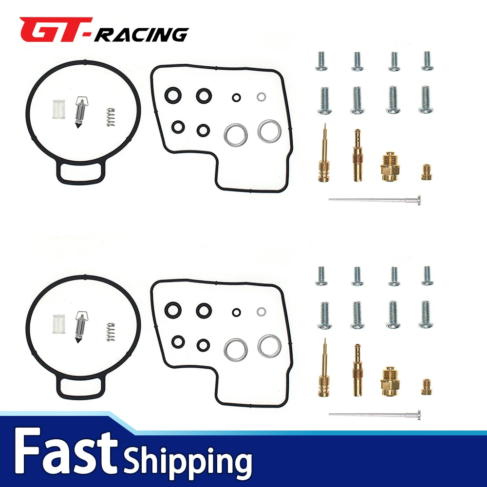 2X لهوندا الذهب الجناح GL1500SE 1992-2000 GL1500 GL1500 SE 1500SE المكربن طقم تصليح الحجاب الحاجز تعويم #1