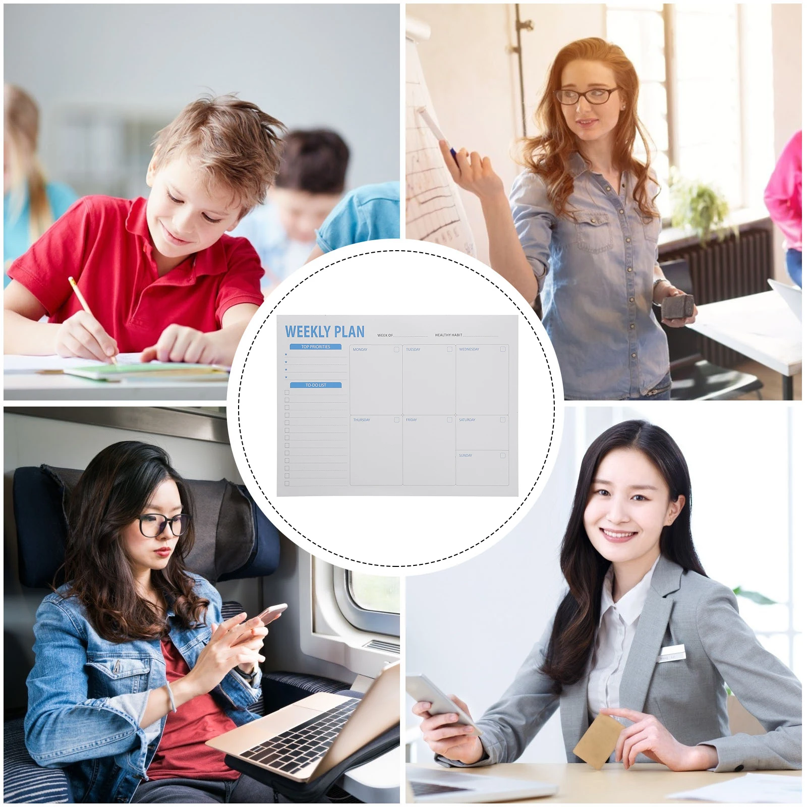 

Memo Pads Daily Planner Compact Notebook Household Notepad Multifunction Office Supplies Portable Practical Writing Pad Creative